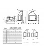 Kobok Chopok R90/330 P 900/450  Krbová vložka