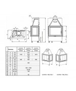 Kobok Chopok R90/450 L 670/510  Krbová vložka