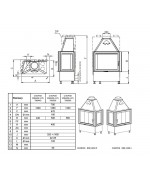 Kobok Chopok R90/450 P 780/570  Krbová vložka