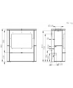 Krbové kachle Romotop - NAVIA 01 keramika 