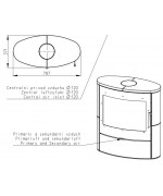 Krbové kachle Romotop - NAVIA 01 keramika 