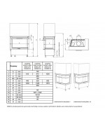 Kobok Chopok Kazeta VD R90 S/500 P 720/510 Krbová vložka 