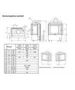 Kobok  Chopok Kazeta R90/330 P 600/450 Krbová vložka 