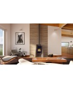 Island čierne Krbové kachle HS Flamingo 