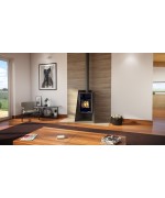 Island čierne Krbové kachle HS Flamingo 