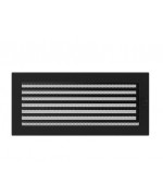 Mriežka 17x37 čierna so žalúziou