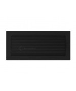 Mriežka 17x37 čierna so žalúziou