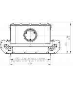 HEAT 2g L 66.50.01 - krbová vložka s výsuvnými dvierkami