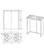 KONVEKČNÉ OPLÁŠTENIE pre krbovú vložku HEAT 2g L 66.50.01 - ROMOTOP