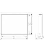 RÁMIK H2LE RAM02 4S - 70 - ROMOTOP