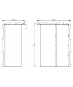 KONVEKČNÉ OPLÁŠTENIE pre krbovú vložku HEAT R 2g L 79.51.54.01 - ROMOTOP