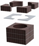 HEAT 2g L 66.50.01 - krbová vložka s výsuvnými dvierkami