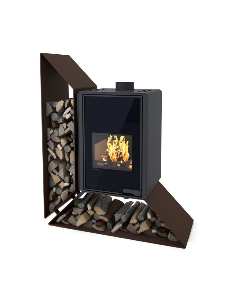 HS FLAMINGO DELUXE ® KAMPA levá, hnědá - sametová