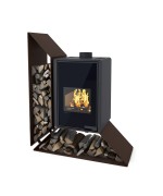 HS FLAMINGO DELUXE ® KAMPA levá, hnědá - sametová