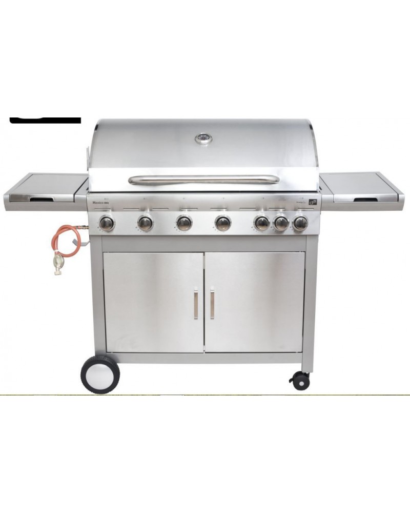 Penta - Plynový gril G21 Mexico BBQ Premium line, 7 horákov + zadarmo redukčný ventil