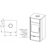 Teplovodné krbové kachle Romotop - Espera 03 plech