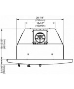 Hampton HI500 - kanadská krbová vložka
