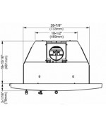 Hampton HI505 - kanadská krbová vložka