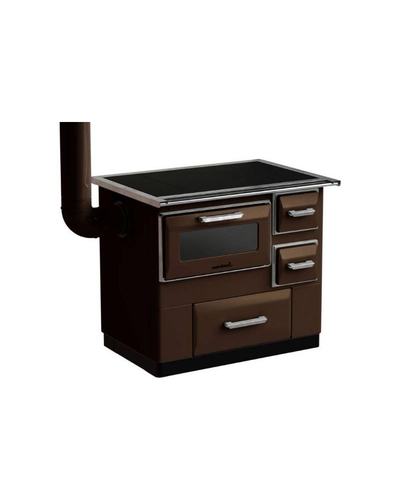 Sporák Elegant SD7 New Line - sklo ľavý hnedý 