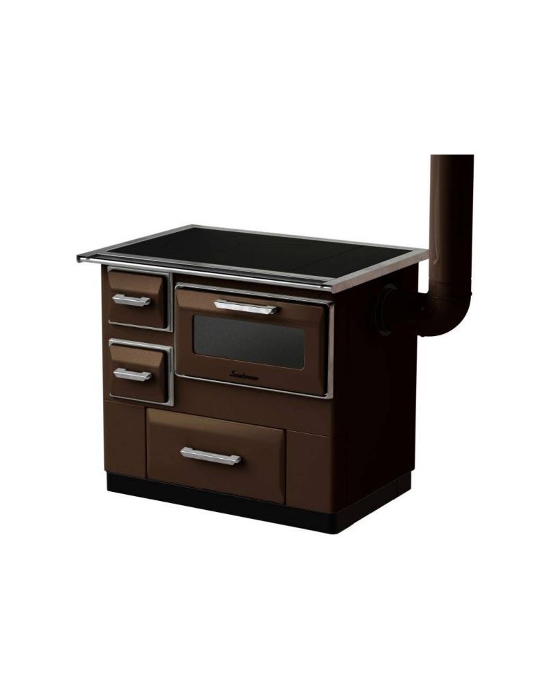 Sporák Elegant SD7 New Line - sklo pravý hnedý