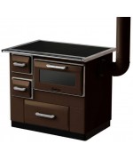 Sporák Elegant SD7 New Line - sklo pravý hnedý