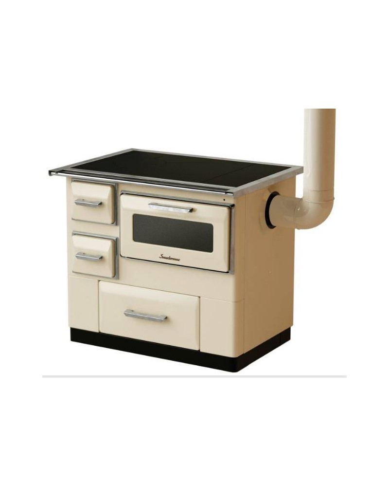 Sporák Elegant SD7 New Line - sklo pravý kremový