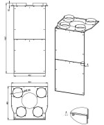 KONVEKČNÉ OPLÁŠTENIE pre krbovú vložku HEAT C 2g L 65.51.31.01(21)