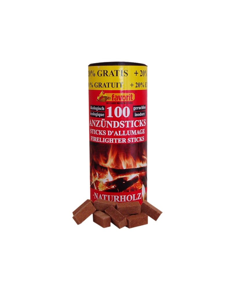 Pevný podpaľovač 100 ks + 20% grátis