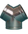 Koleno Y 3xø100 mm