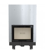 Teplovodná krbová vložka MBM 10 s výsuvným otváraním dvierok a dochladzovacou špirálou