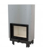 Teplovodná krbová vložka MBM 10 s výsuvným otváraním dvierok a dochladzovacou špirálou