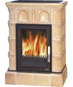 Teplovodné krbové kachle ABX - Britania K