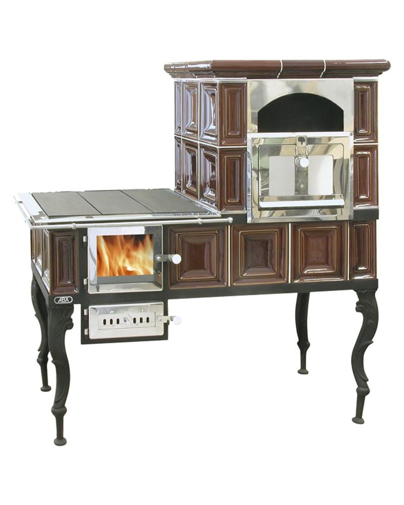 ABX Kachľový sporák veľký ľavý