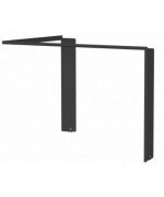 HEAT R 2g L 79.51.54.01 - rohová krbová vložka s výsuvnými dvierkami a s ohýbaným sklom