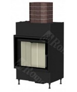 Romotop HEAT R 2g S 60.44.33.13 -  rohová s ohýbaným sklom