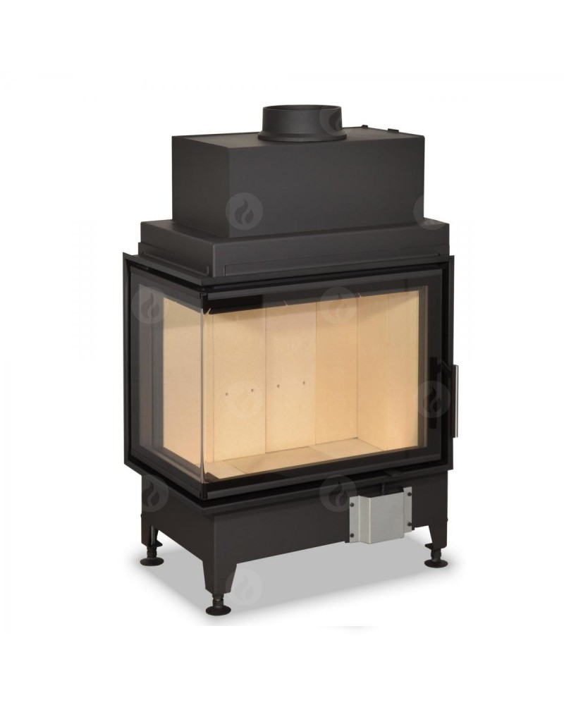 Romotop HEAT R 2g S 65.51.40.01 -  rohová krbová vložka s ohýbaným sklom