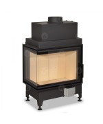 Romotop HEAT R 2g S 65.51.40.01 -  rohová krbová vložka s ohýbaným sklom