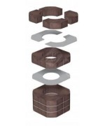 Romotop HEAT L 2g S 70.44.33.13 -  rohová s ohýbaným sklom