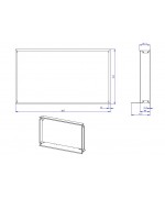RÁMIK H3LF RAM12 krycí - ROMOTOP
