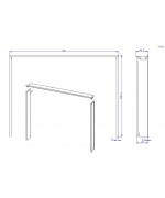 RÁMIK H3LJ RAM11 krycí