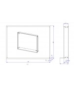 RÁMIK H3LJ RAM12 krycí - ROMOTOP