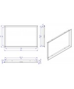RÁMIK H2X RAM04 krycí polohlboký 4S