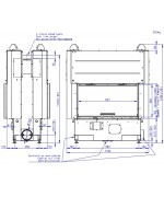 HEAT T 3g L 88.50.01 - krbová vložka priehľadová s výsuvnými dvierkami