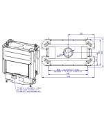 HEAT T 3g L 88.50.01 - krbová vložka priehľadová s výsuvnými dvierkami