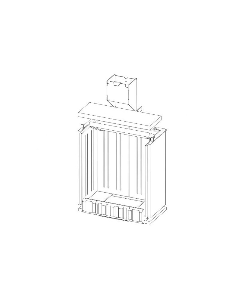 SPAĽOVACIA KOMORA I2F TOP01 čierna
