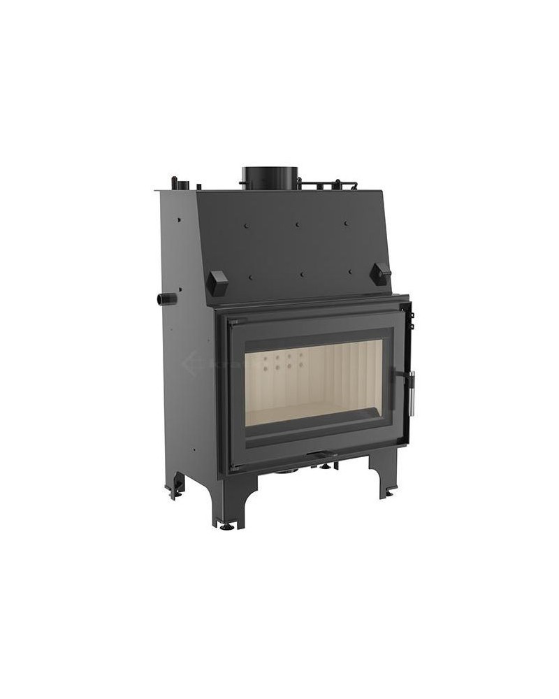 Teplovodná kozubová vložka Kratki - Aquario O12 s dochladzovacou špirálou