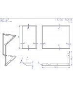 RÁMIK IR2SG RAM06 krycí, univerzálny