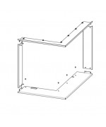 RÁMIK HL3LG RAM12 krycí ROMOTOP