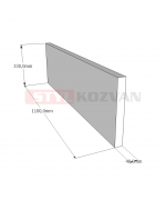Platne AKU.F 1100x330x40 mm