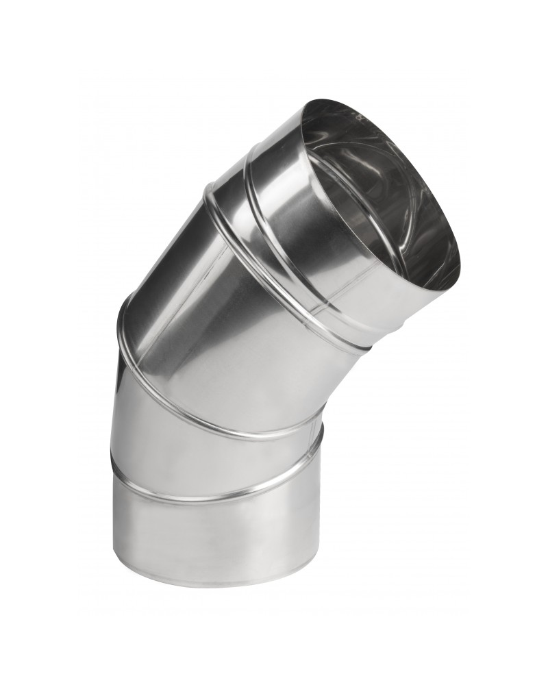 Koleno ø160/90° regulovateľné, nerez